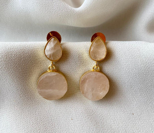 Nude Drop down earrings