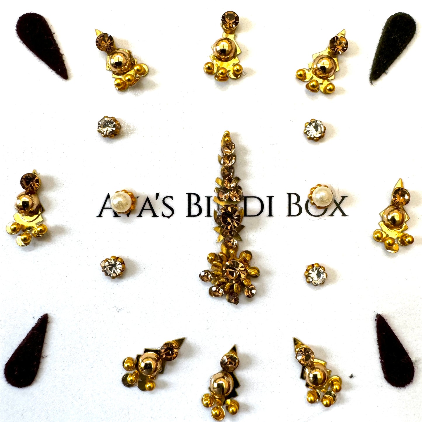 Gold bindis